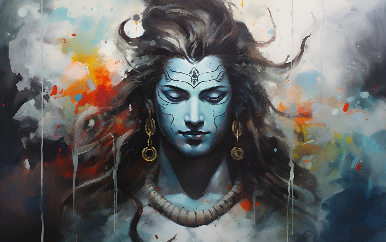 Lord shiva and weed