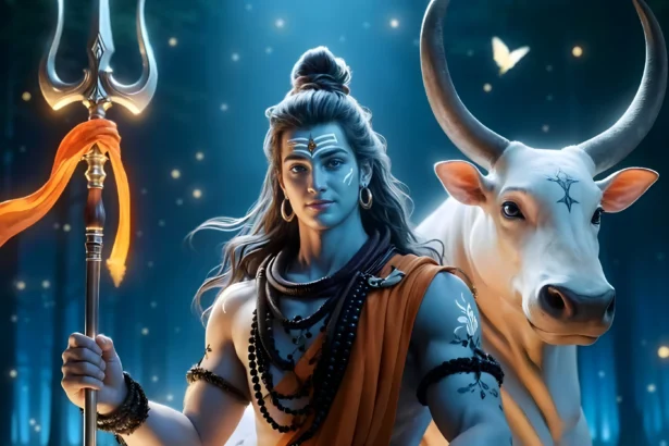 Nandi Saved Shiva from Halahala