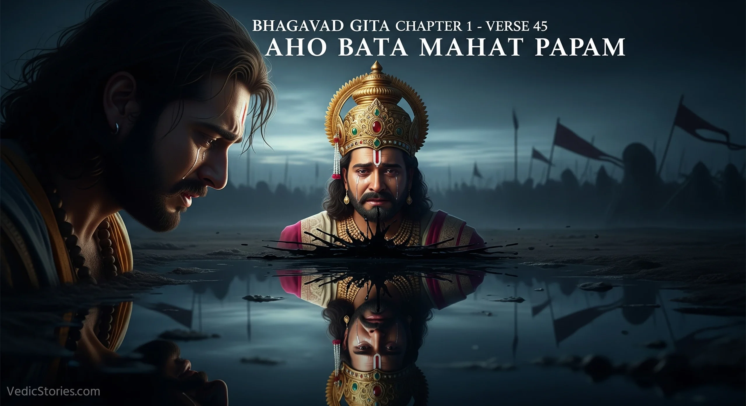 Aho Bata Mahat Papam Alas What a Great Sin scaled Vedic Stories