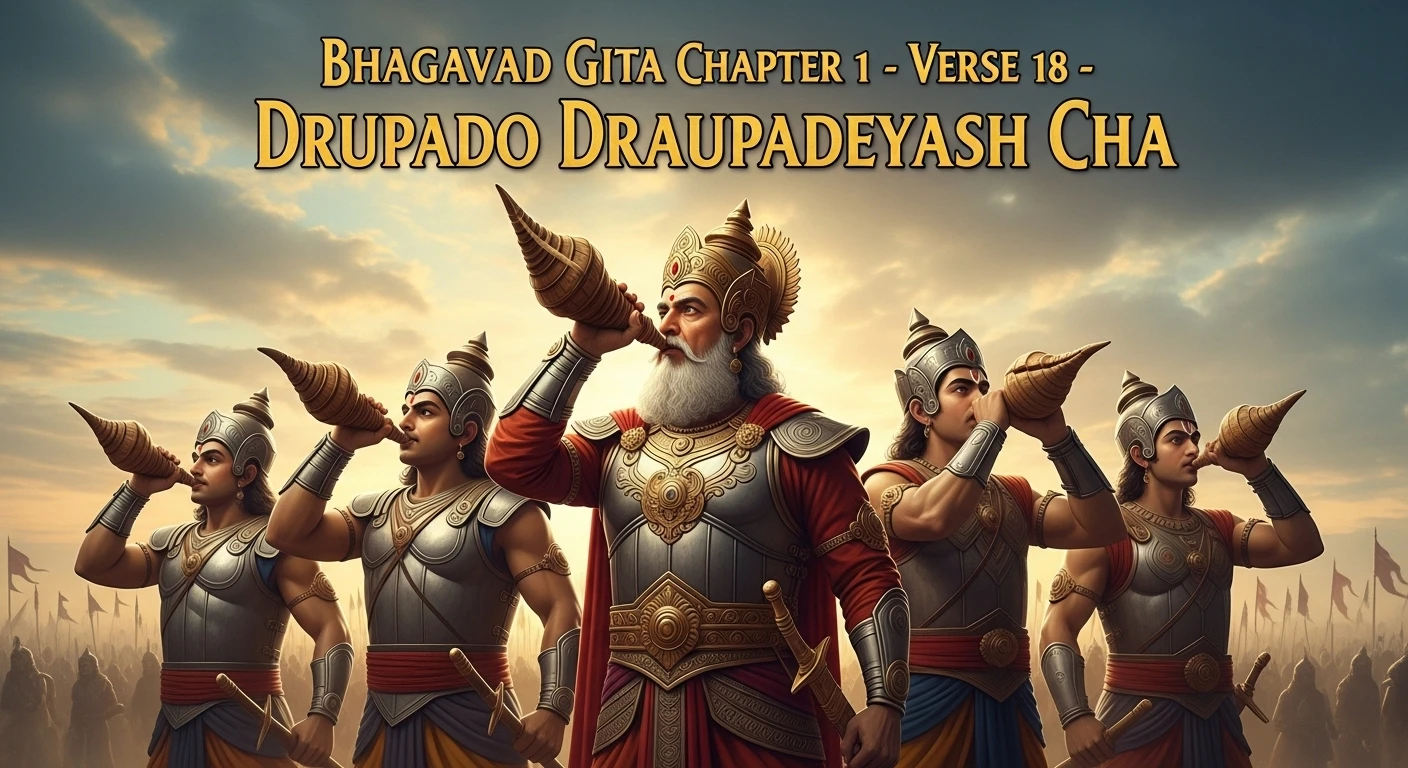 Drupado Draupadeyash Cha The Unity of Generations Vedic Stories