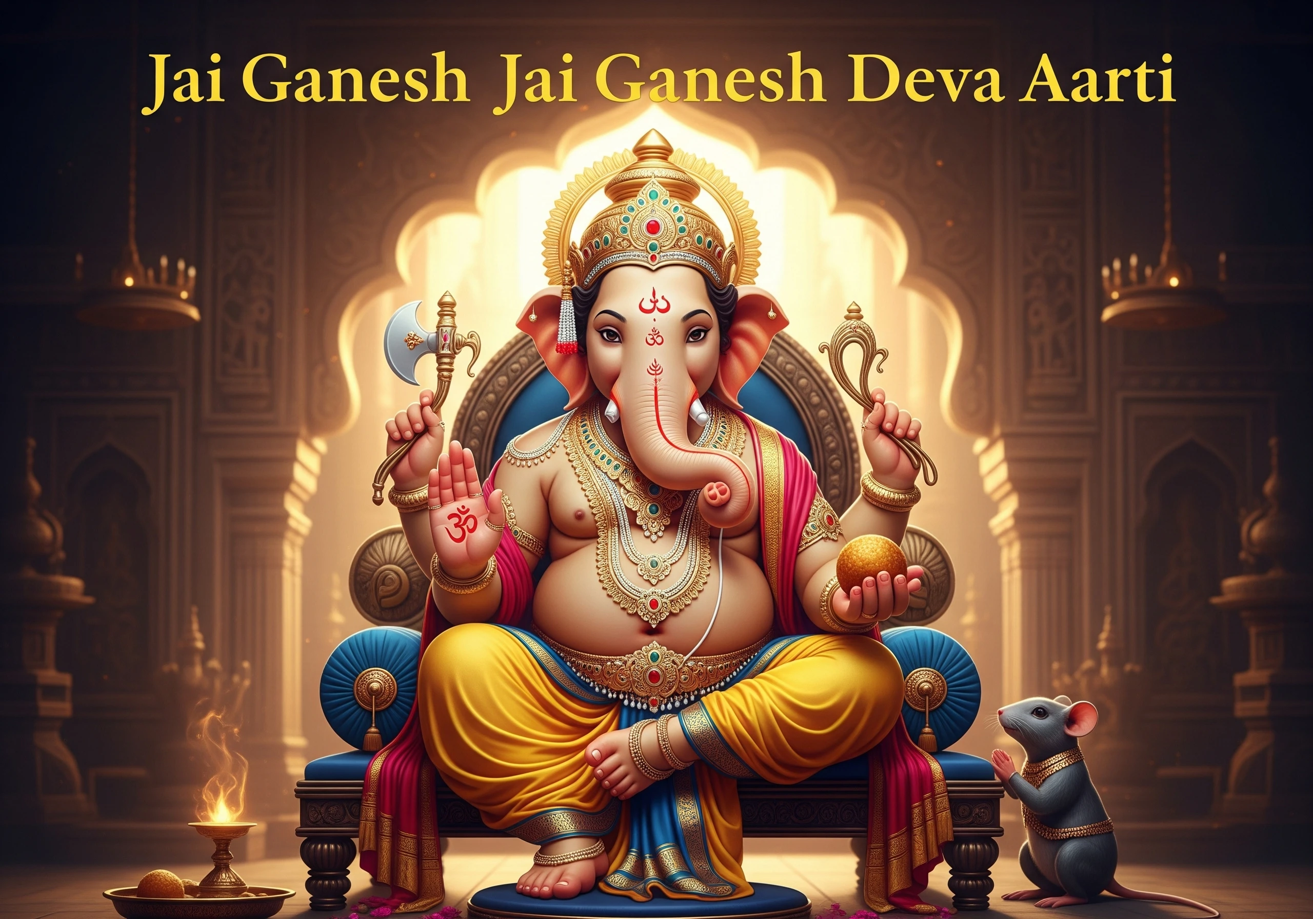 Jai Ganesh Jai Ganesh Deva Aarti The Divine Remover of Obstacles Vedic Stories