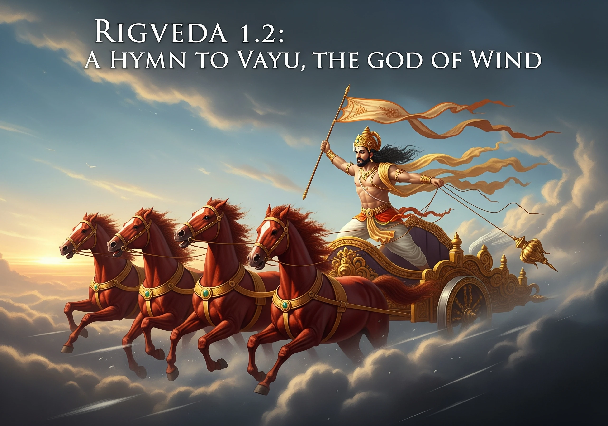 Rigveda 1.2 A Hymn to Vayu the God of Wind Vedic Stories