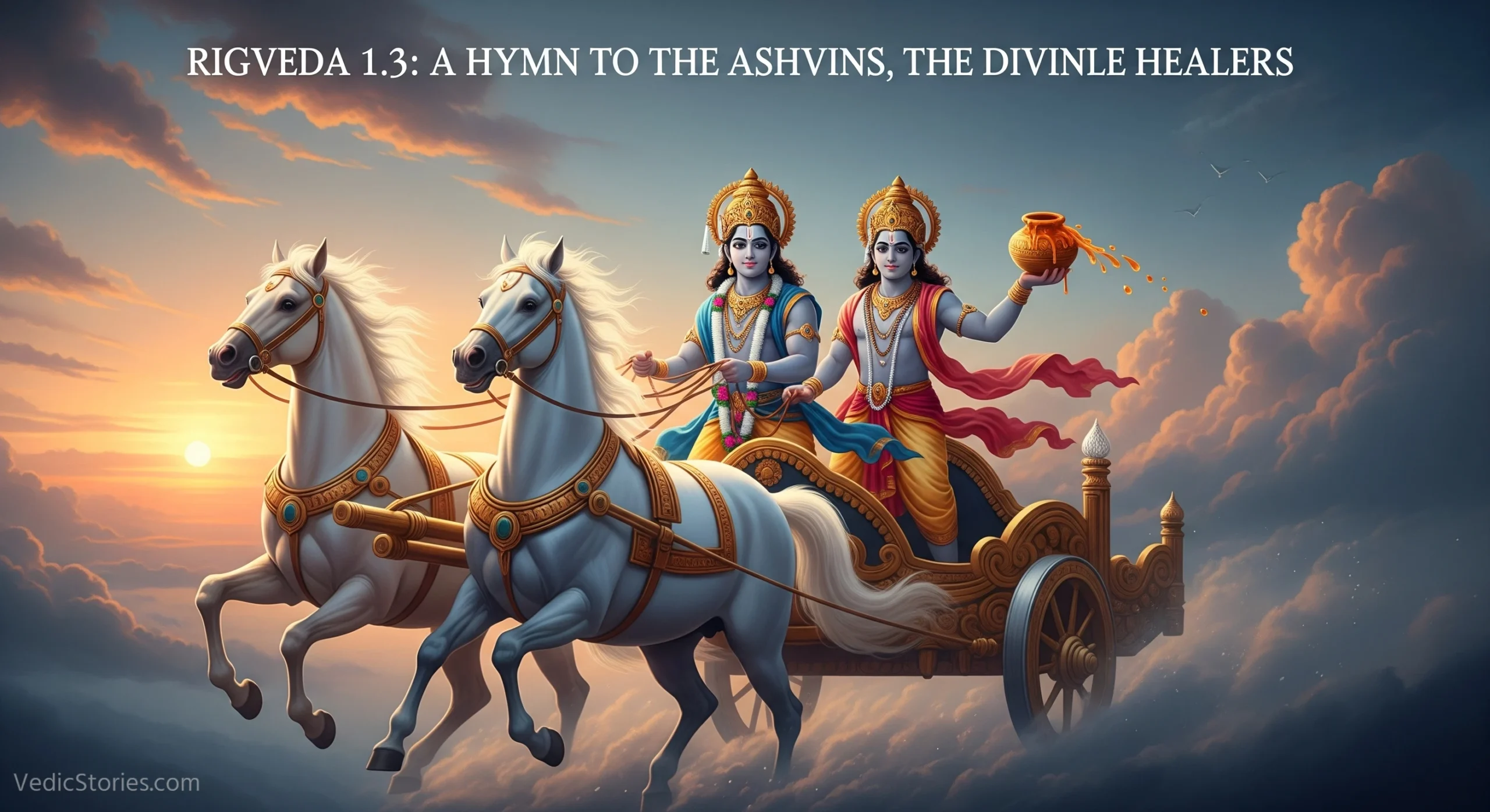 Rigveda 1.3 A Hymn to the Ashvins the Divine Healers scaled Vedic Stories