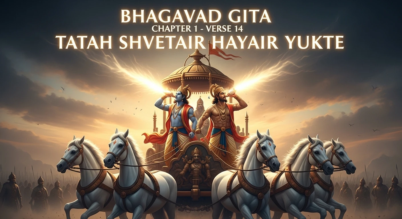 Tatah Shvetair Hayair Yukte The Divine Response Vedic Stories