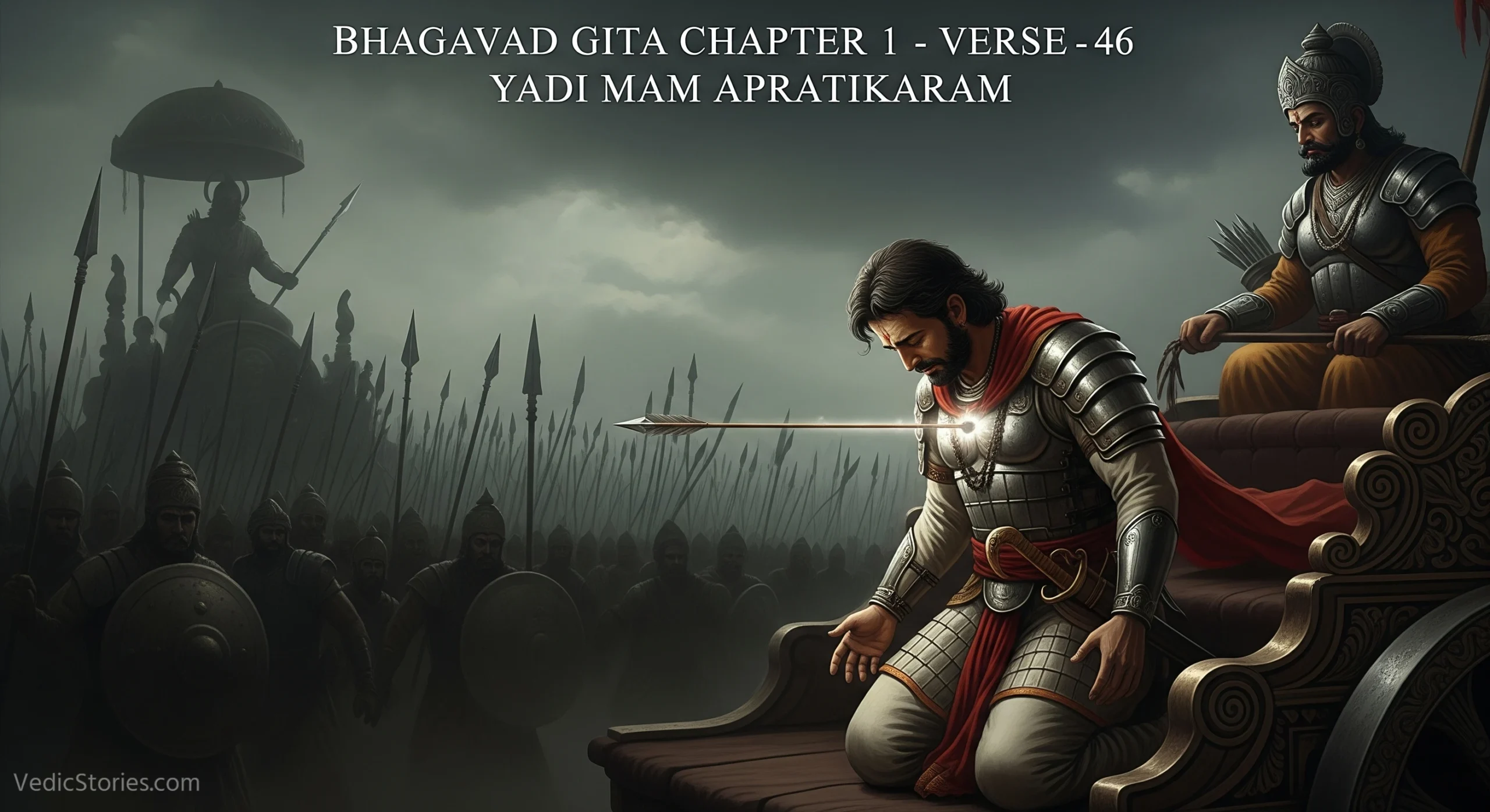 Yadi Mam Apratikaram The Acceptance of a Better Fate scaled Vedic Stories